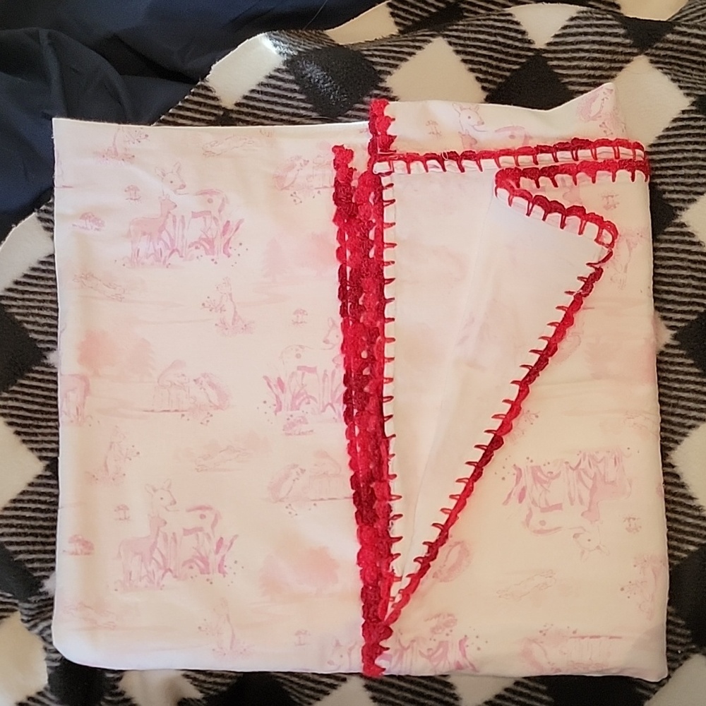 Handmade Flannel Baby Blanket